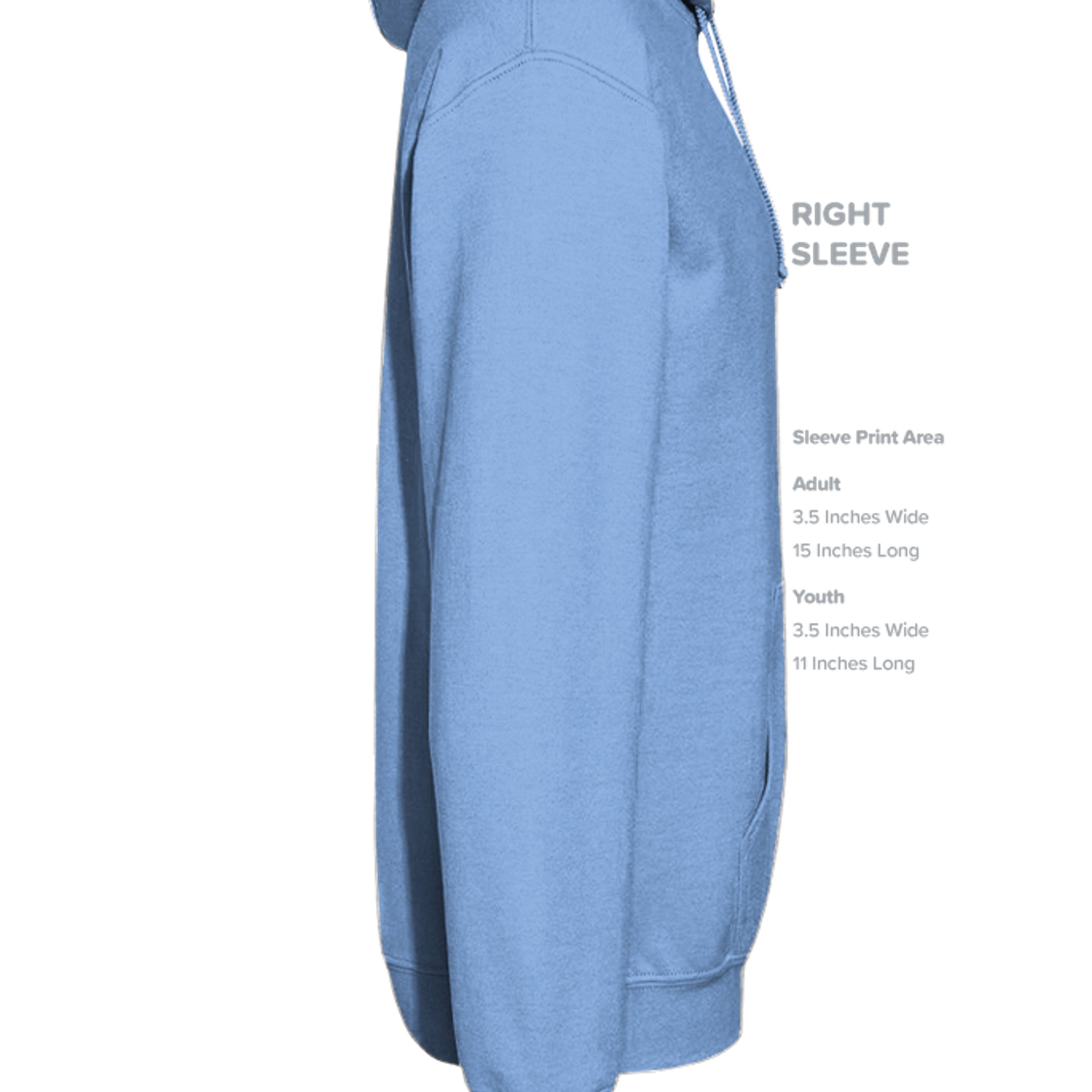 Carolina Blue - SF500 - SLEEVE_RIGHT
